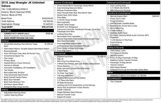 2018 Jeep Wrangler JK Unlimited Sahara