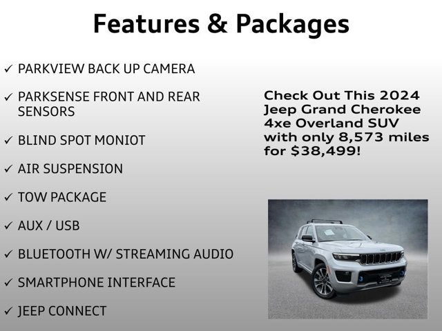 2024 Jeep Grand Cherokee 4xe Overland