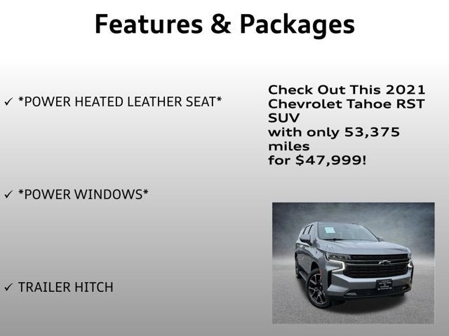 2021 Chevrolet Tahoe RST