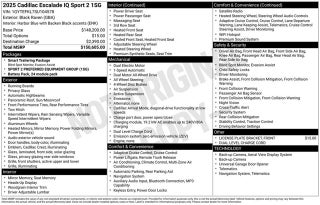 2025 Cadillac ESCALADE IQ Sport 2