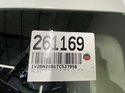 2026 Volkswagen Atlas 2.0T SEL