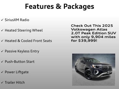 2025 Volkswagen Atlas 2.0T Peak Edition