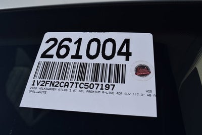 2026 Volkswagen Atlas 2.0T SEL Premium R-Line