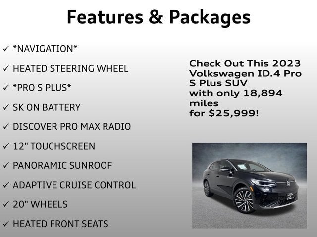 2023 Volkswagen ID.4 Pro S Plus