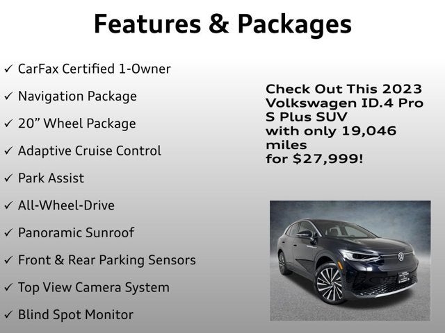 2023 Volkswagen ID.4 Pro S Plus