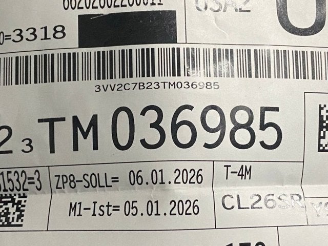 2026 Volkswagen Taos SE Black