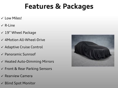 2022 Volkswagen Tiguan SE R-Line Black