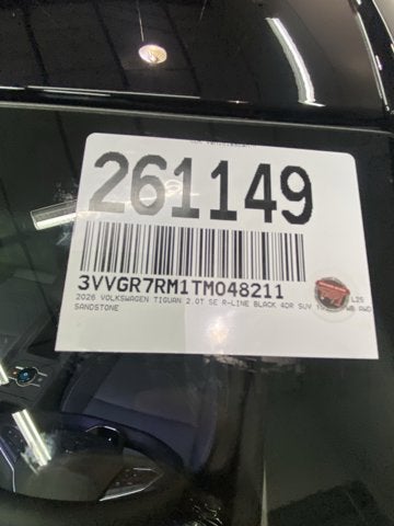2026 Volkswagen Tiguan SE R-Line Black