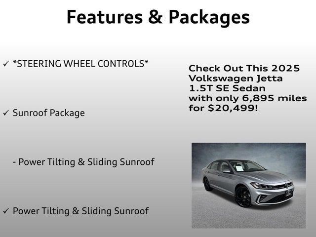 2025 Volkswagen Jetta SE