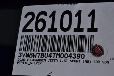 2026 Volkswagen Jetta Sport