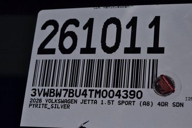 2026 Volkswagen Jetta Sport