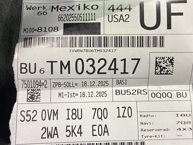 2026 Volkswagen Jetta Sport