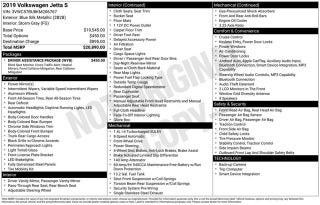 2019 Volkswagen Jetta 1.4T S