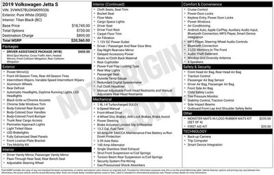 2019 Volkswagen Jetta S