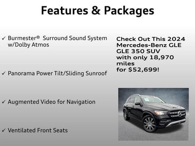 2024 Mercedes-Benz GLE GLE 350