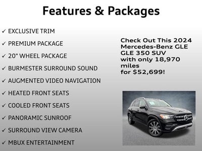 2024 Mercedes-Benz GLE GLE 350