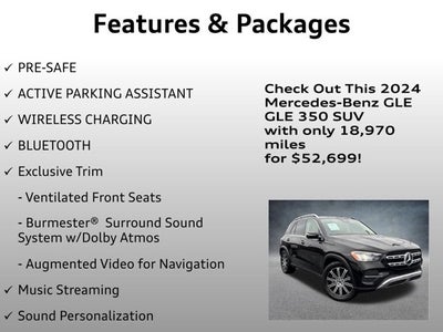 2024 Mercedes-Benz GLE GLE 350