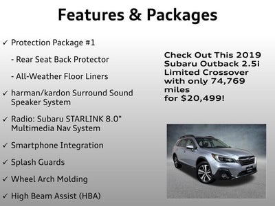 2019 Subaru Outback Limited