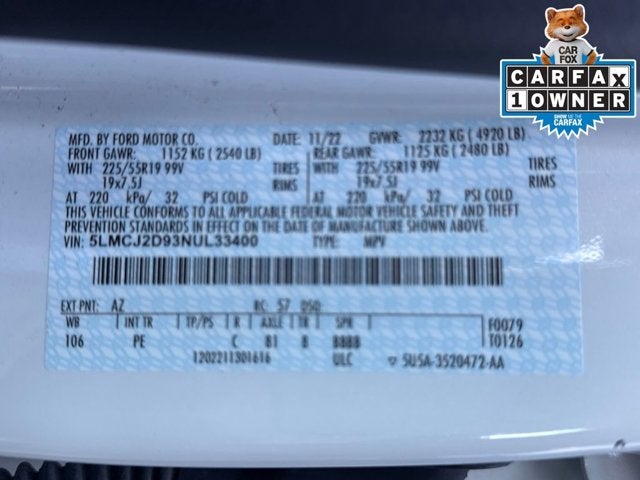 2022 Lincoln Corsair Reserve