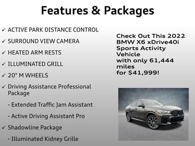 2022 BMW X6 xDrive40i