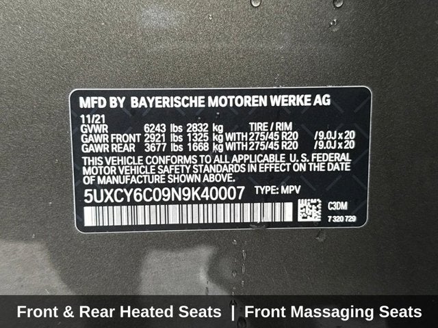 2022 BMW X6 xDrive40i