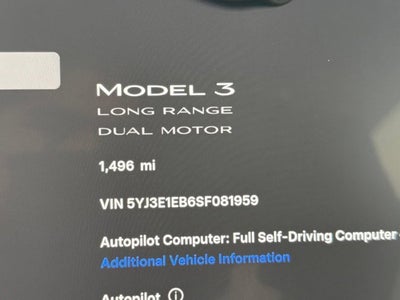 2025 Tesla Model 3 Long Range