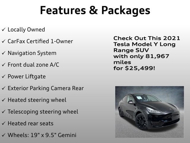 2021 Tesla Model Y Long Range
