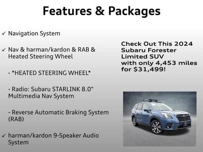 2024 Subaru Forester Limited