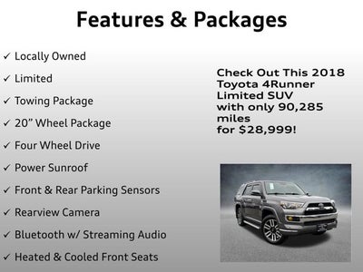 2018 Toyota 4Runner Limited