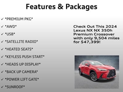 2024 Lexus NX NX 350h Premium