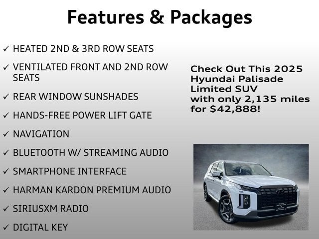 2025 Hyundai Palisade Limited