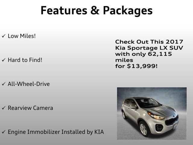 2017 Kia Sportage LX
