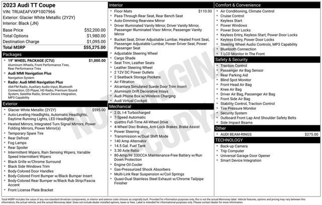 2023 Audi TT Coupe 2.0T