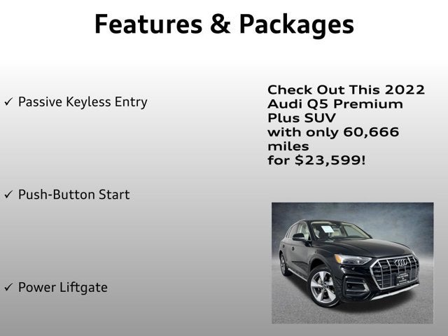2022 Audi Q5 Premium Plus