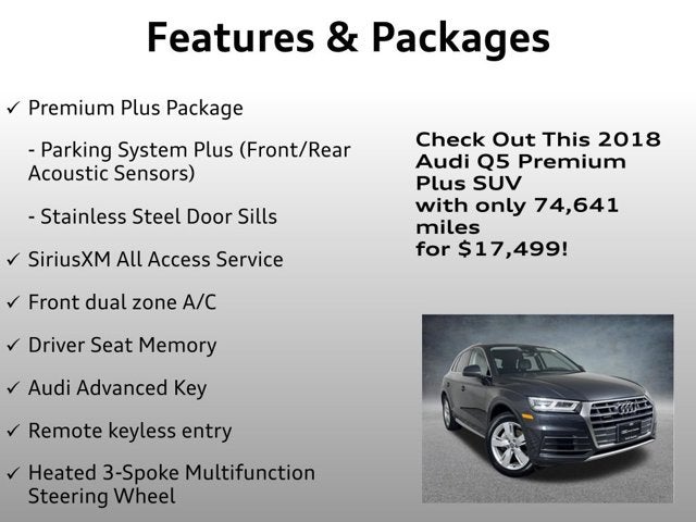 2018 Audi Q5 2.0T