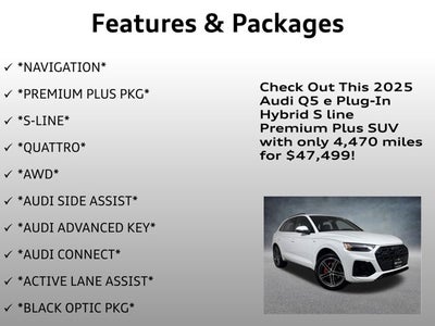 2025 Audi Q5 S line Premium Plus
