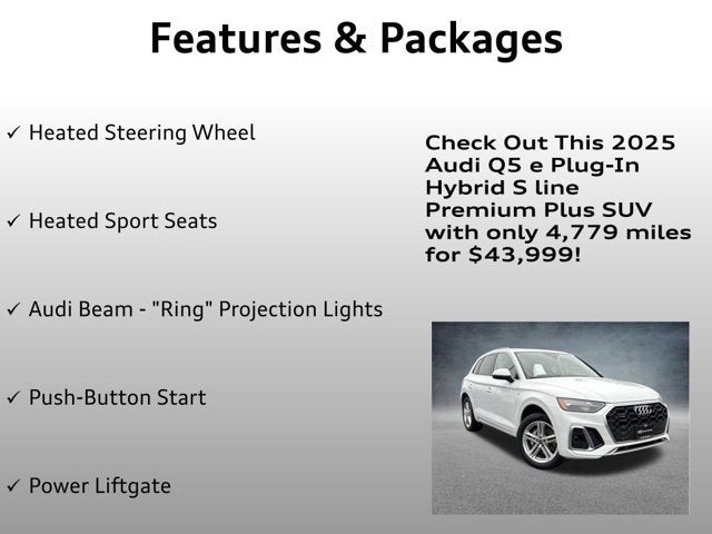 2025 Audi Q5 S line Premium Plus