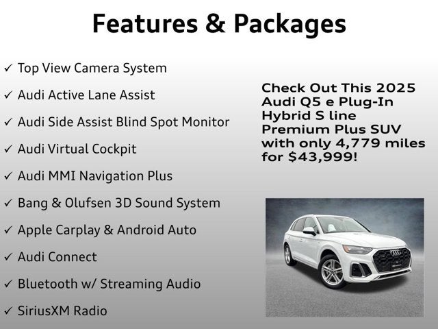 2025 Audi Q5 S line Premium Plus