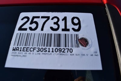 2025 Audi Q3 S line Premium Plus