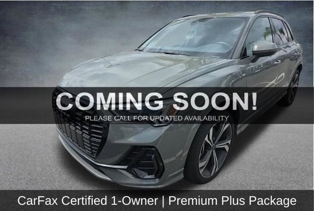 2024 Audi Q3 S line Premium Plus