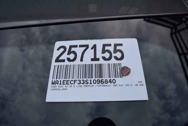 2025 Audi Q3 S line Premium Plus