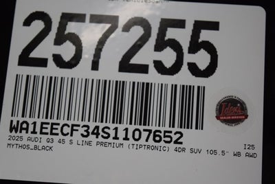 2025 Audi Q3 S line Premium Plus