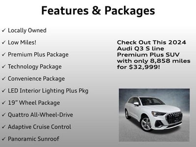 2024 Audi Q3 S line Premium Plus