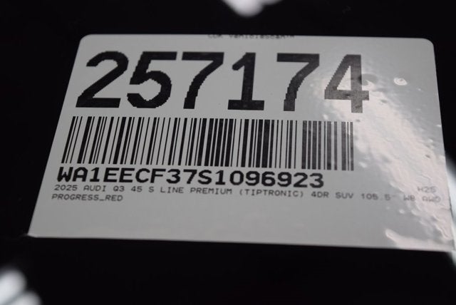 2025 Audi Q3 S line Premium Plus