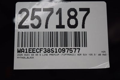 2025 Audi Q3 S line Premium Plus