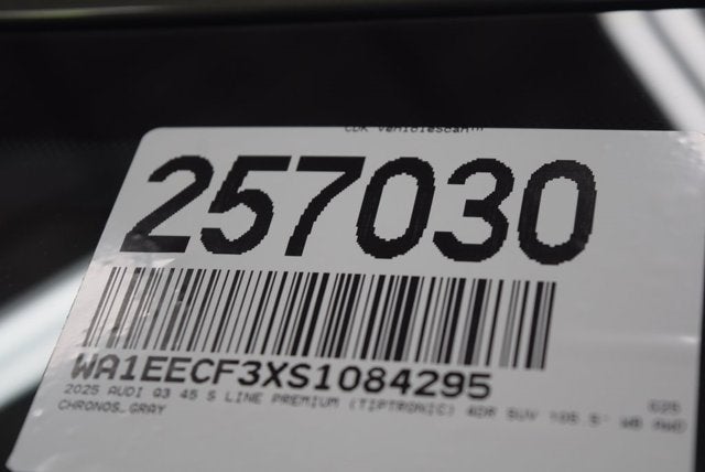 2025 Audi Q3 S line Premium Plus