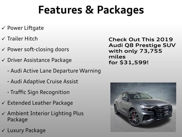 2019 Audi Q8 Prestige