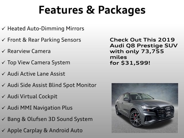 2019 Audi Q8 Prestige