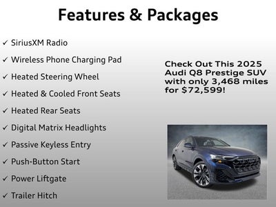 2025 Audi Q8 Prestige