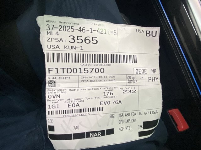 2026 Audi Q8 Prestige